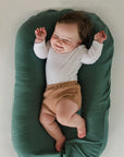 Organic Infant Lounger Cover | Moss