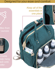 Baby Expanding Diaper Bag with Bassinet