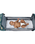 Baby Expanding Diaper Bag with Bassinet