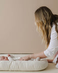 Organic Infant Lounger Cover | Natural