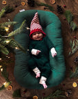 Organic Infant Lounger Cover | Moss