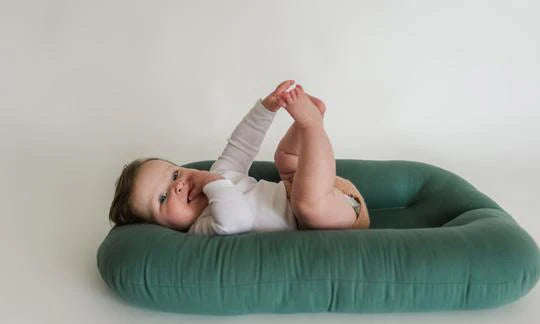 Organic Infant Lounger Cover | Moss