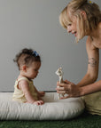 Organic Infant Lounger Cover | Natural