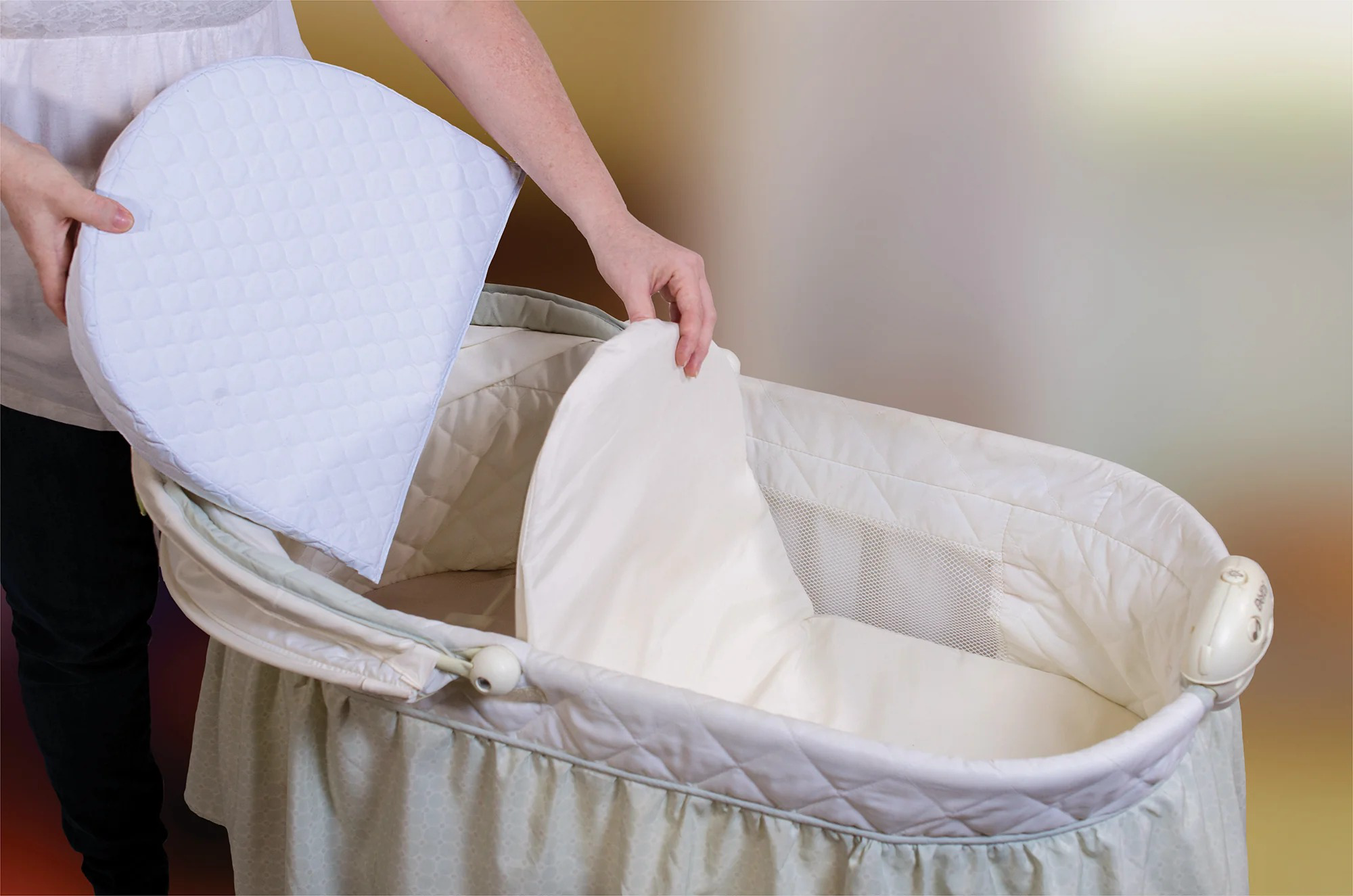 Crib Baby Wedge Pillow, Anti Acid Reflux Pillow for Infant