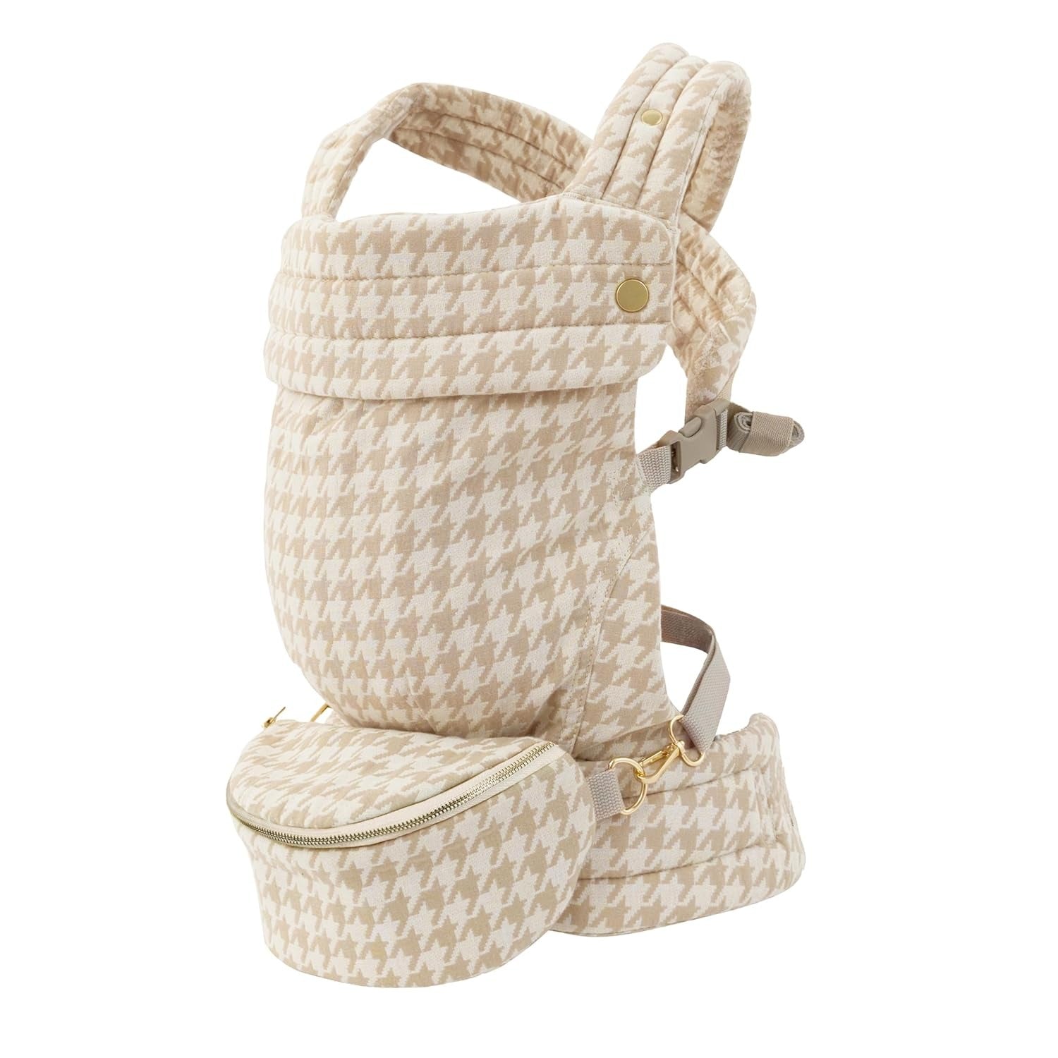 Ergonomic Baby Carrier with Detachable Belt Bag - Newborn to Toddler