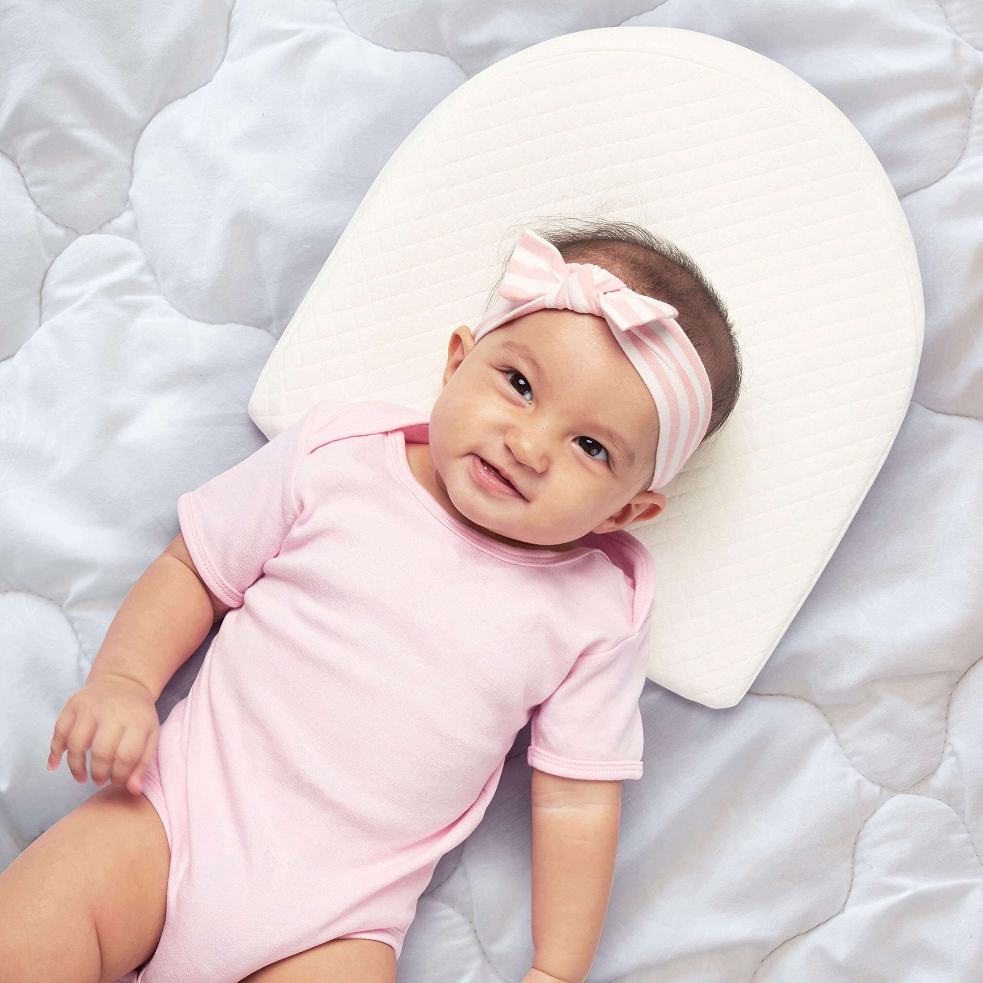 Crib Baby Wedge Pillow, Anti Acid Reflux Pillow for Infant