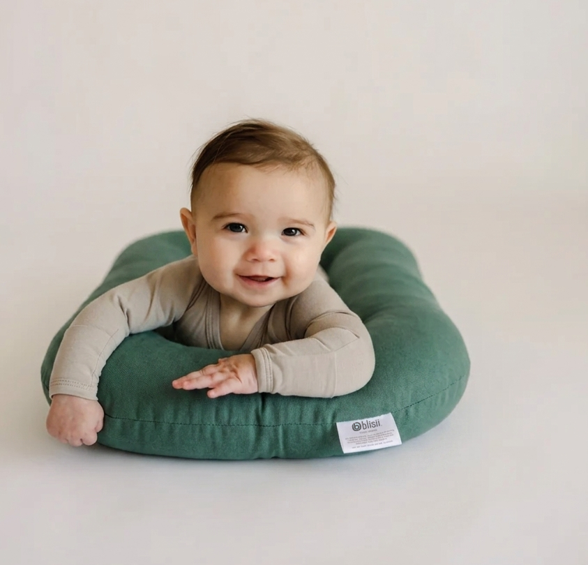 Organic Infant Lounger Cover | Moss
